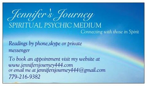 Jennifer's Journey bcard